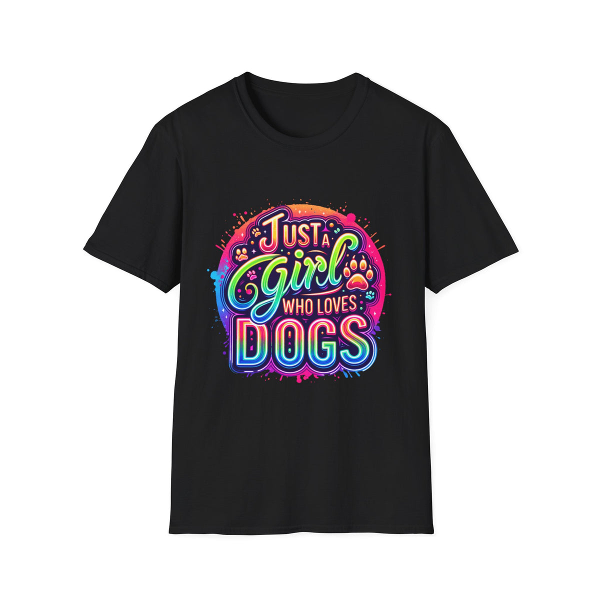 Just a Girl Who Loves Dogs t-shirt