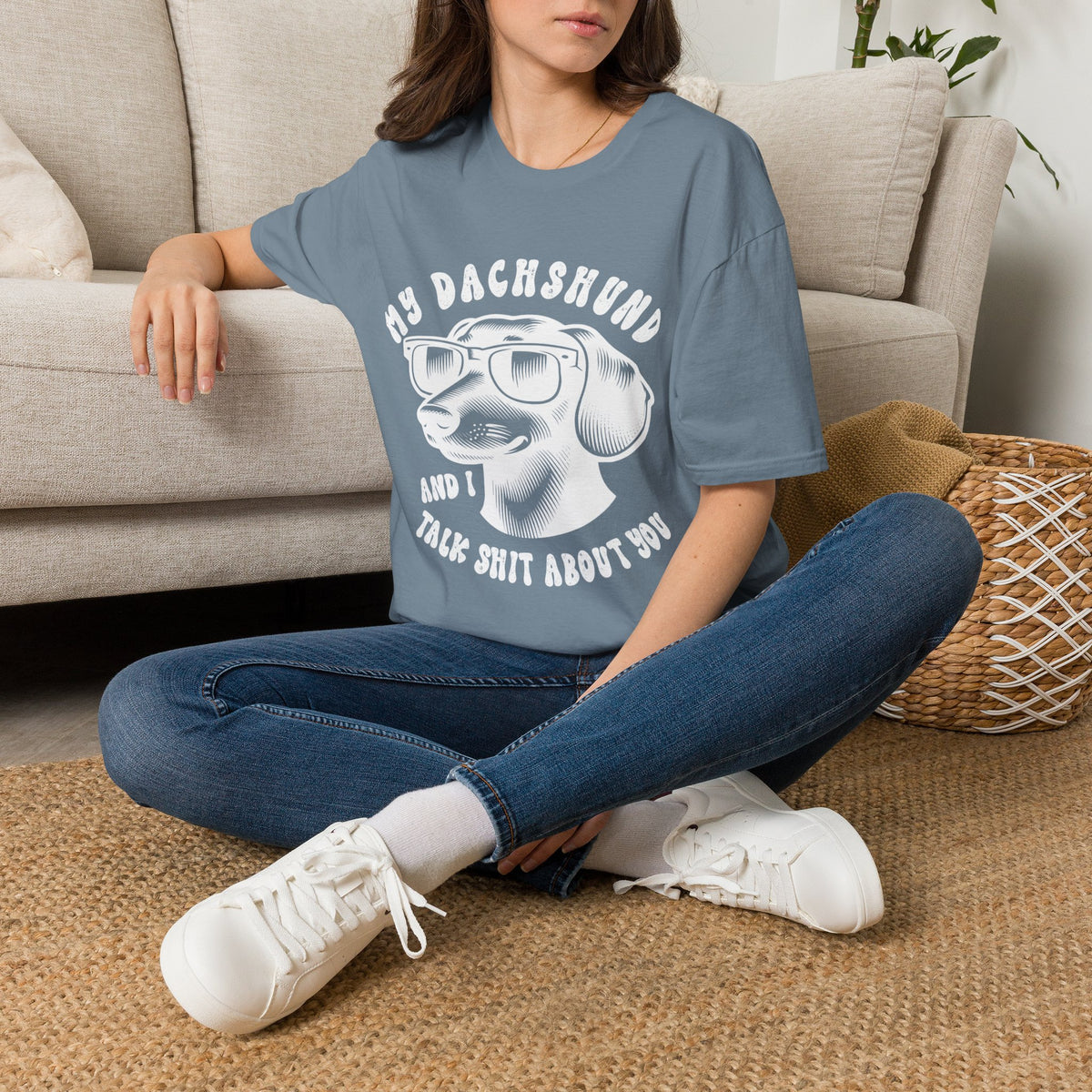 My Dachshund wht t-shirt