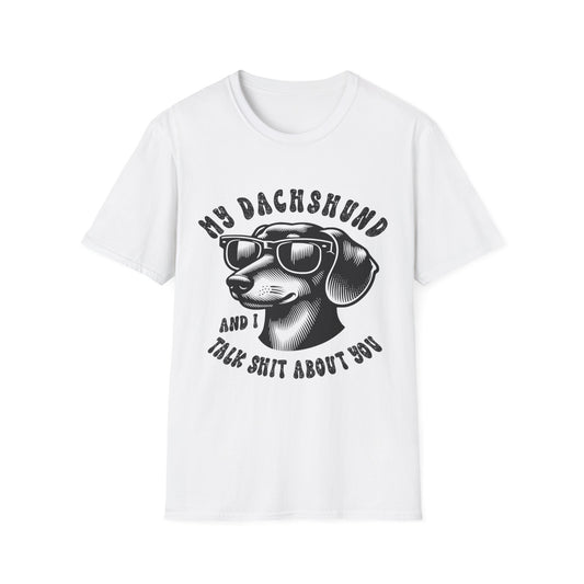 My Dachshund blk t-shirt