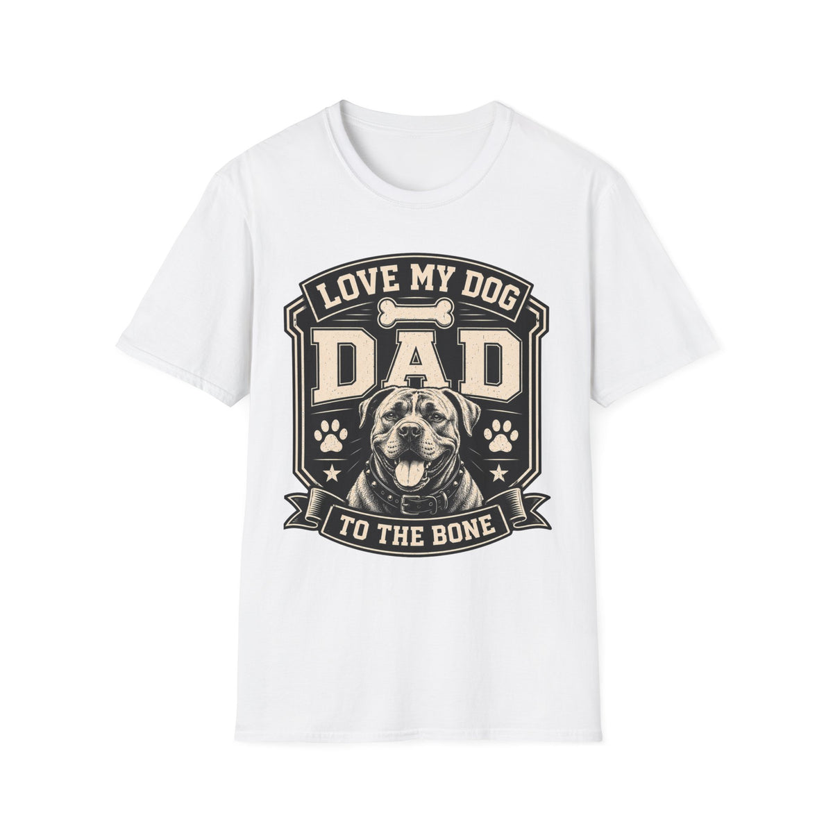 LMD TTB DOG DAD T SHIRT