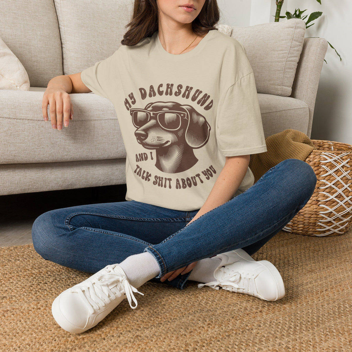My Dachshund brn t-shirt