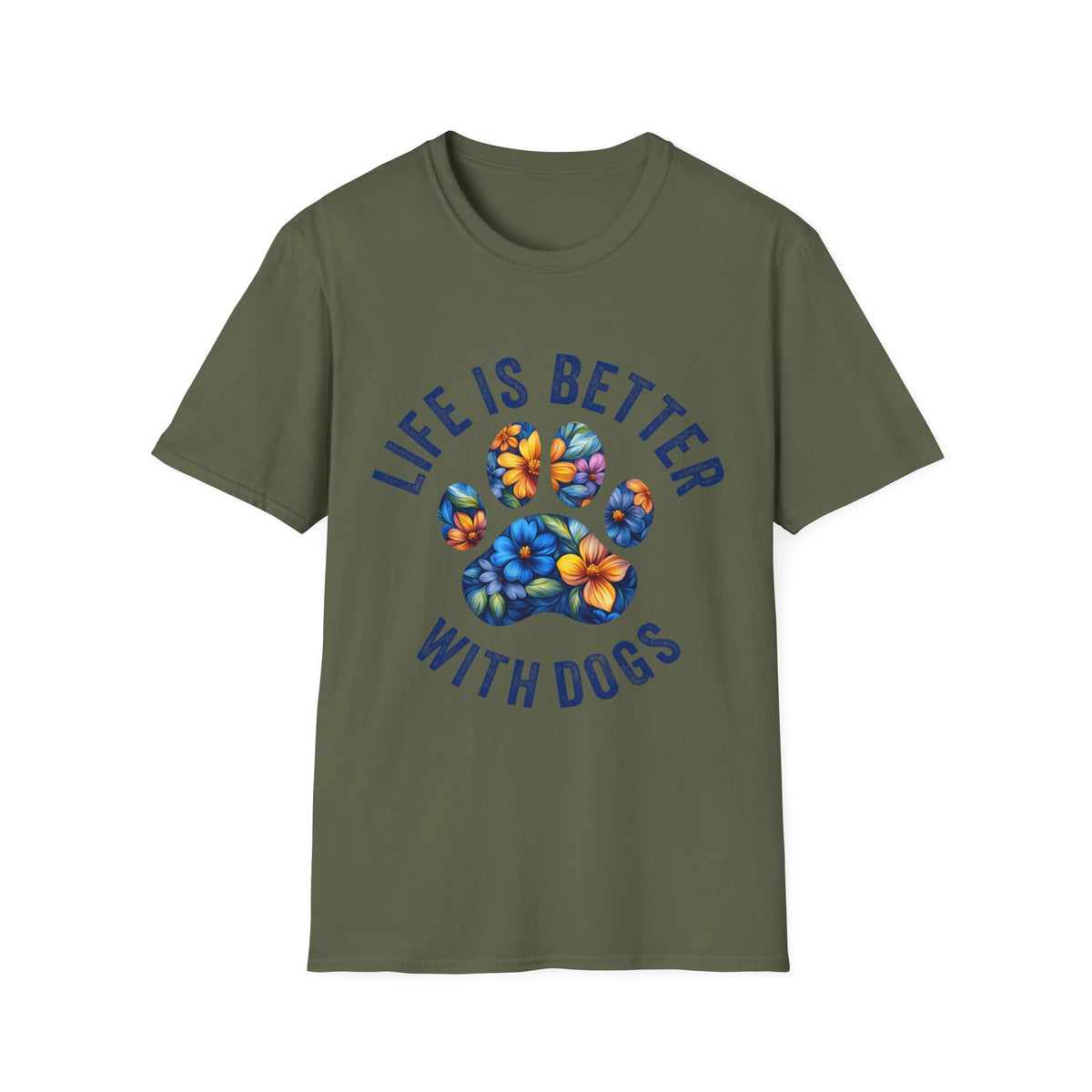 Life Better With Dogs t-shirt