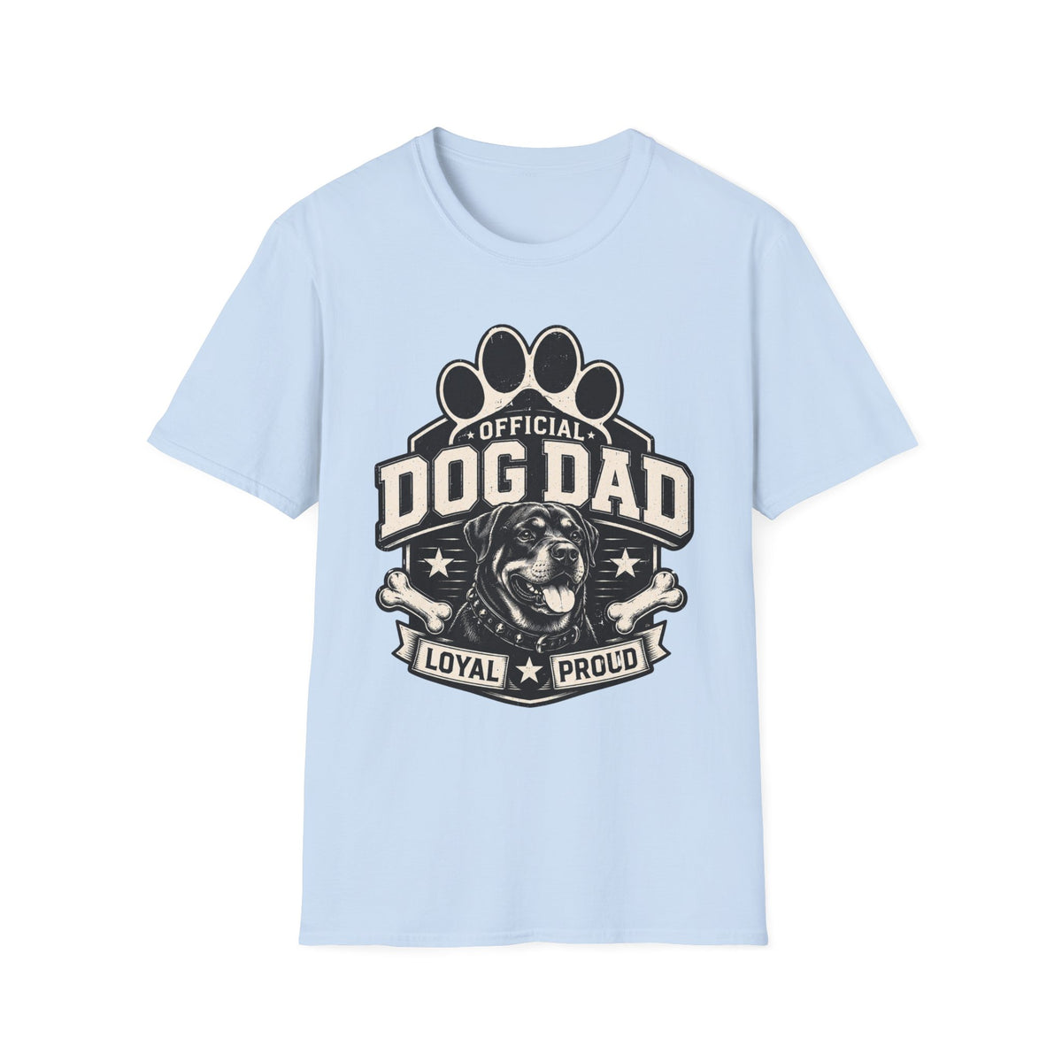 LOYAL & PROUD DOG DAD T SHIRT