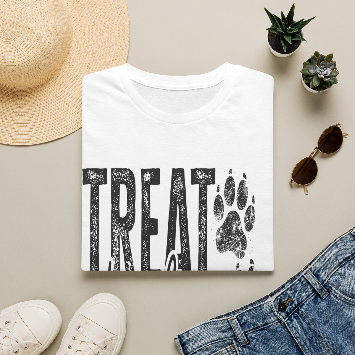 Treat Dealer blk t-shirt