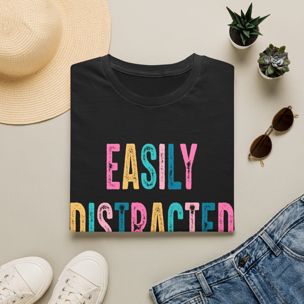 Easily Distracted By Dogs t-shirt