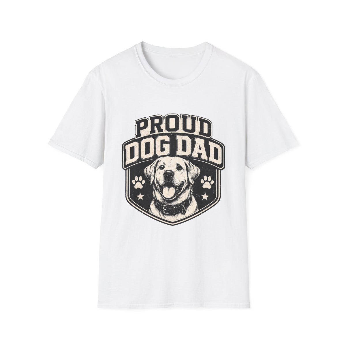 PROUD DOG DAD T SHIRT