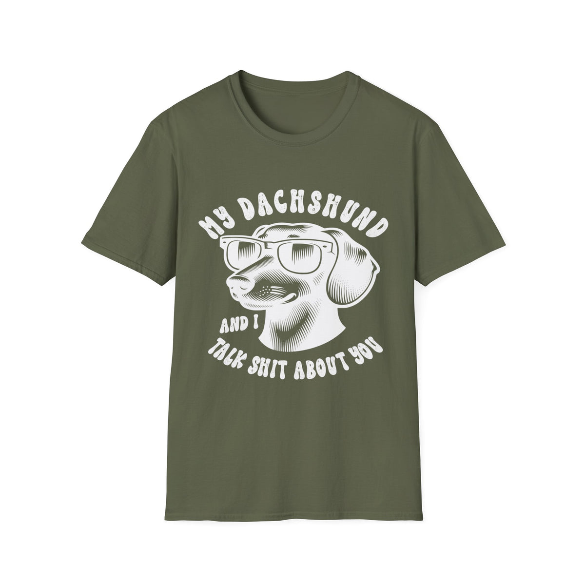 My Dachshund wht t-shirt