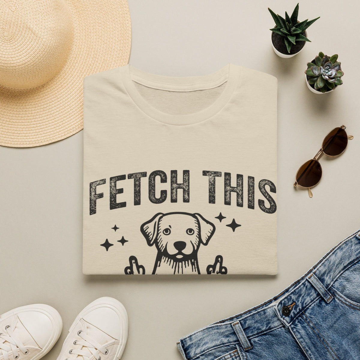 Fetch This blk t-shirt