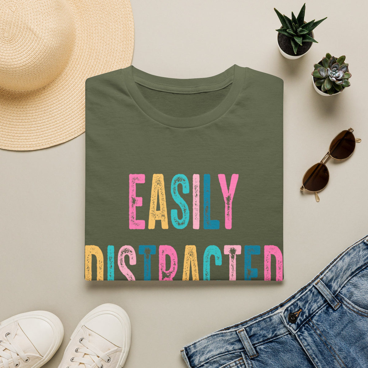 Easily Distracted By Dogs t-shirt