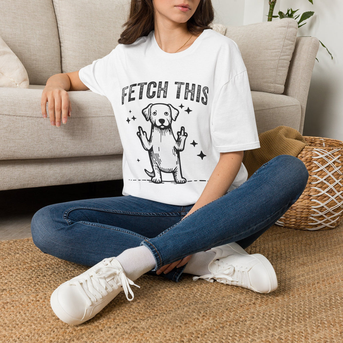Fetch This blk t-shirt