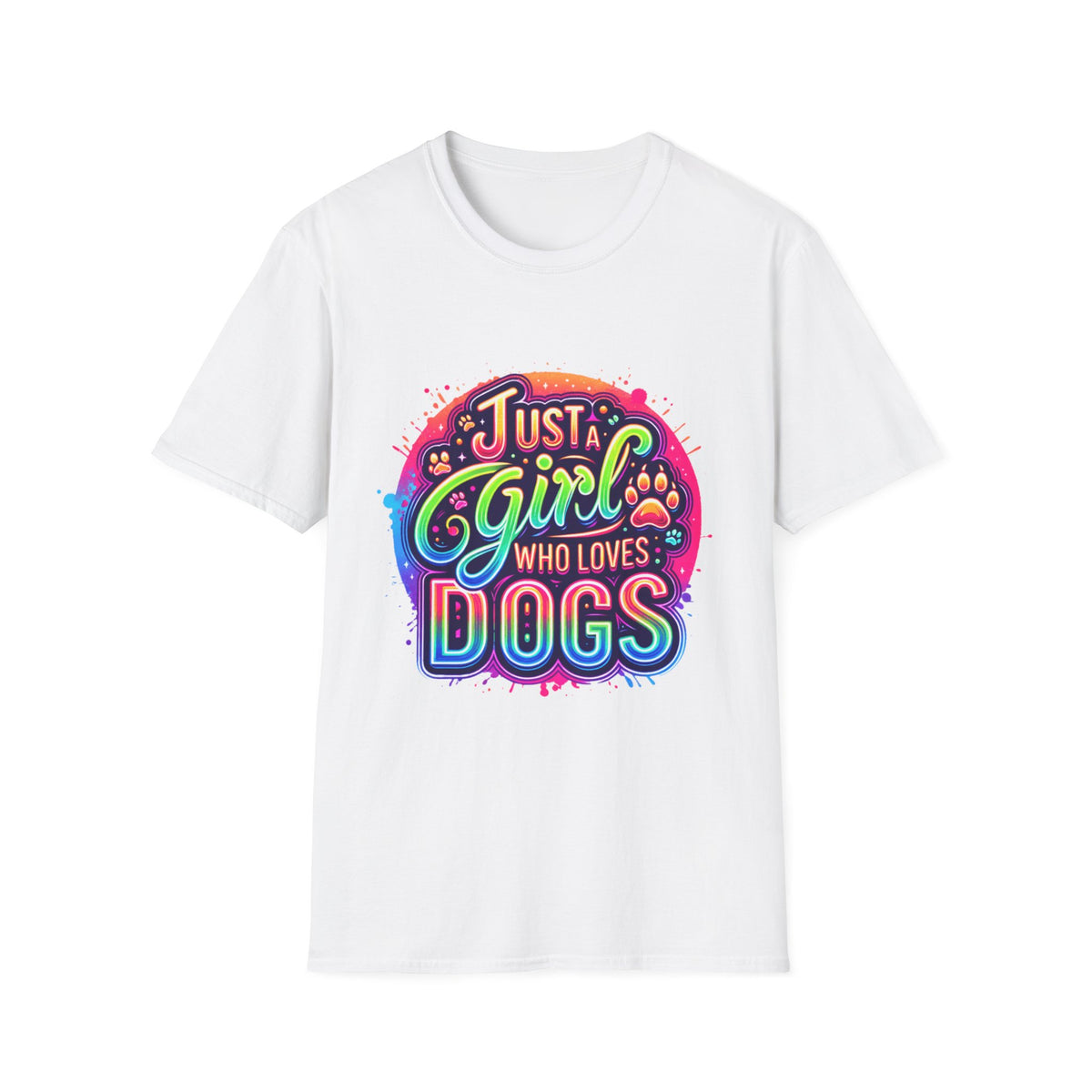 Just a Girl Who Loves Dogs t-shirt