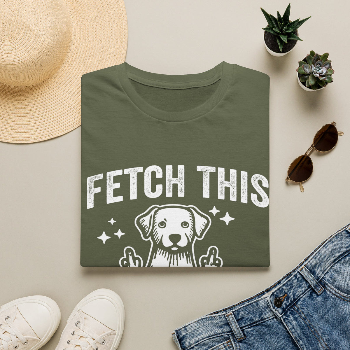 Fetch This wht t-shirt