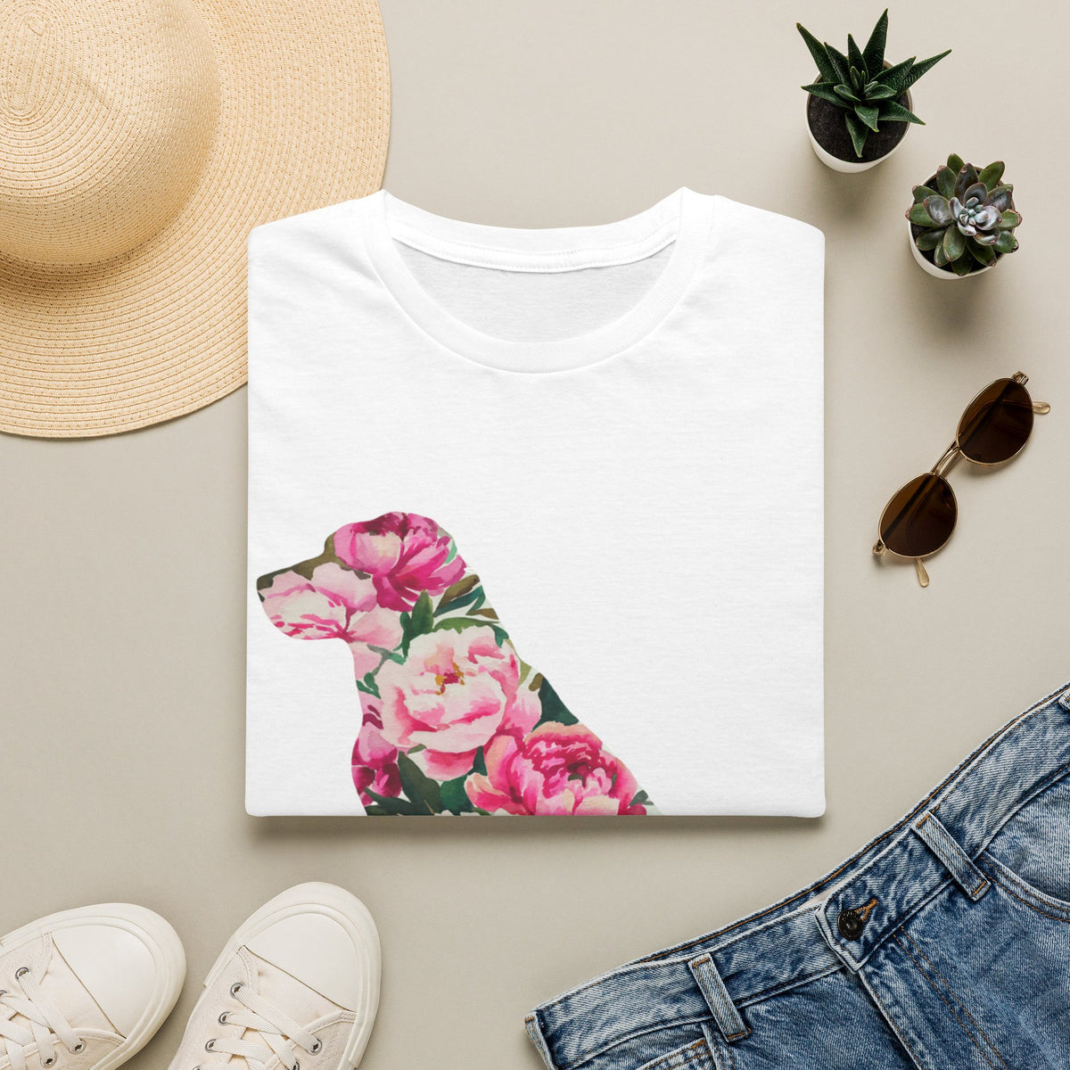 Dogs Make Everything Better wht t-shirt