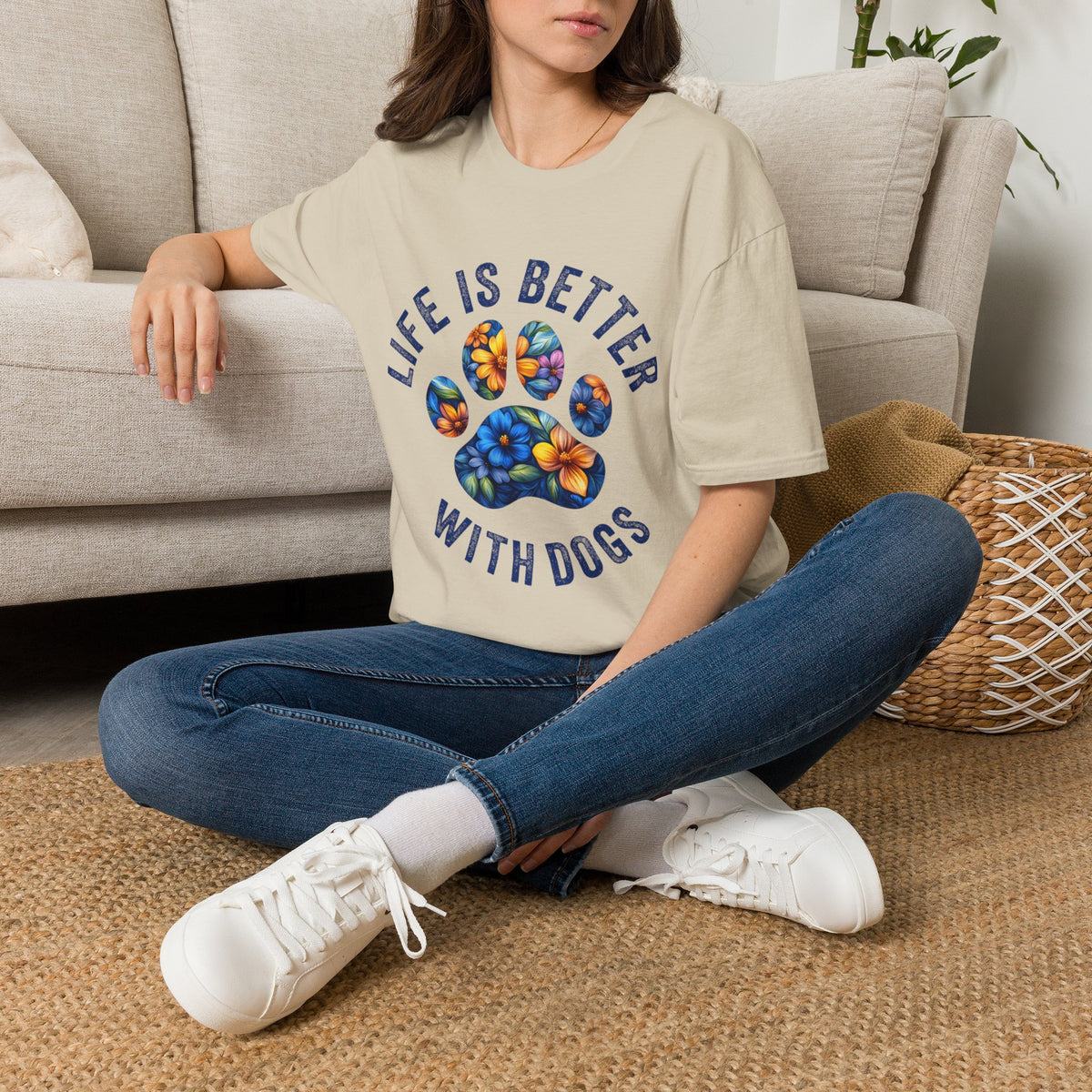 Life Better With Dogs t-shirt