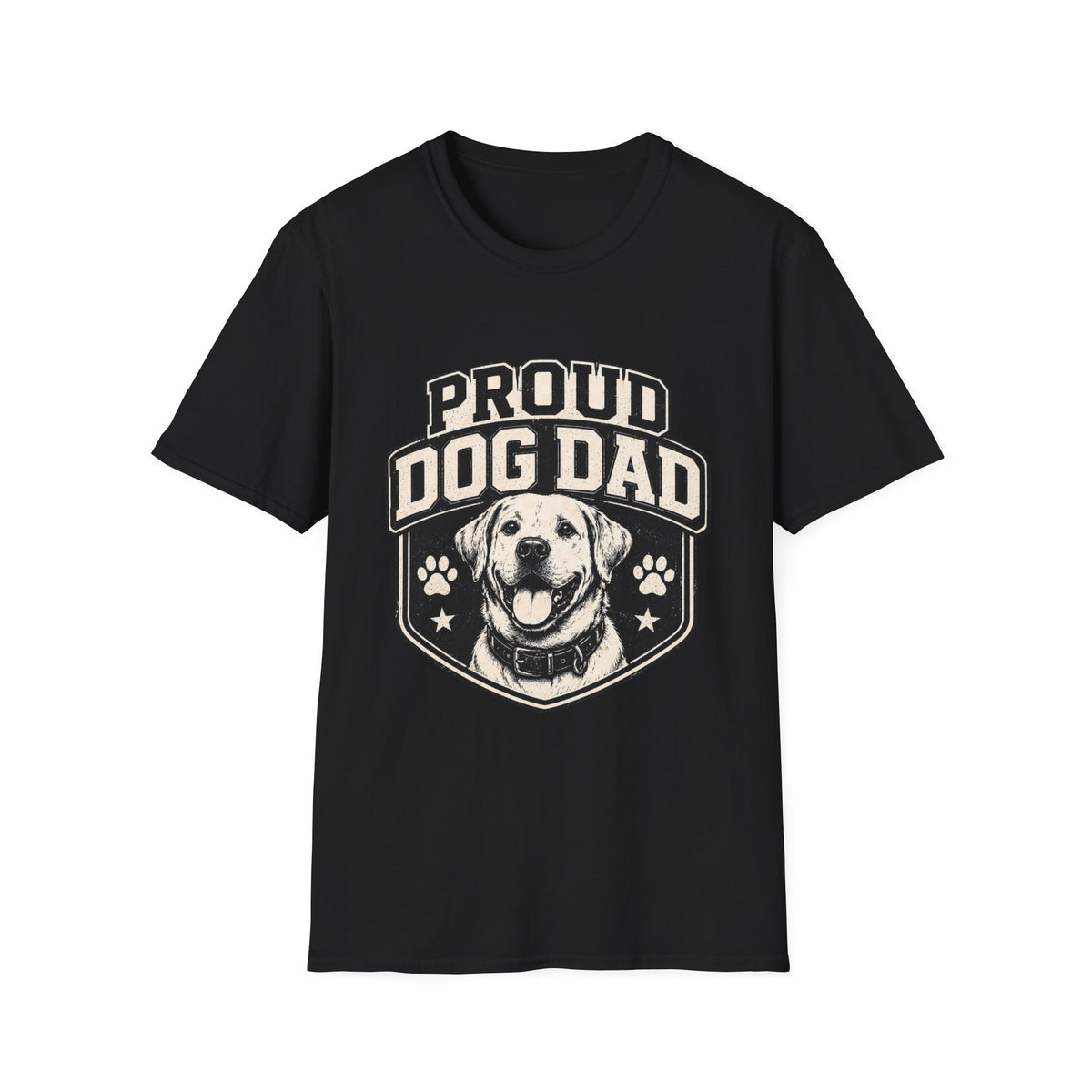 PROUD DOG DAD T SHIRT