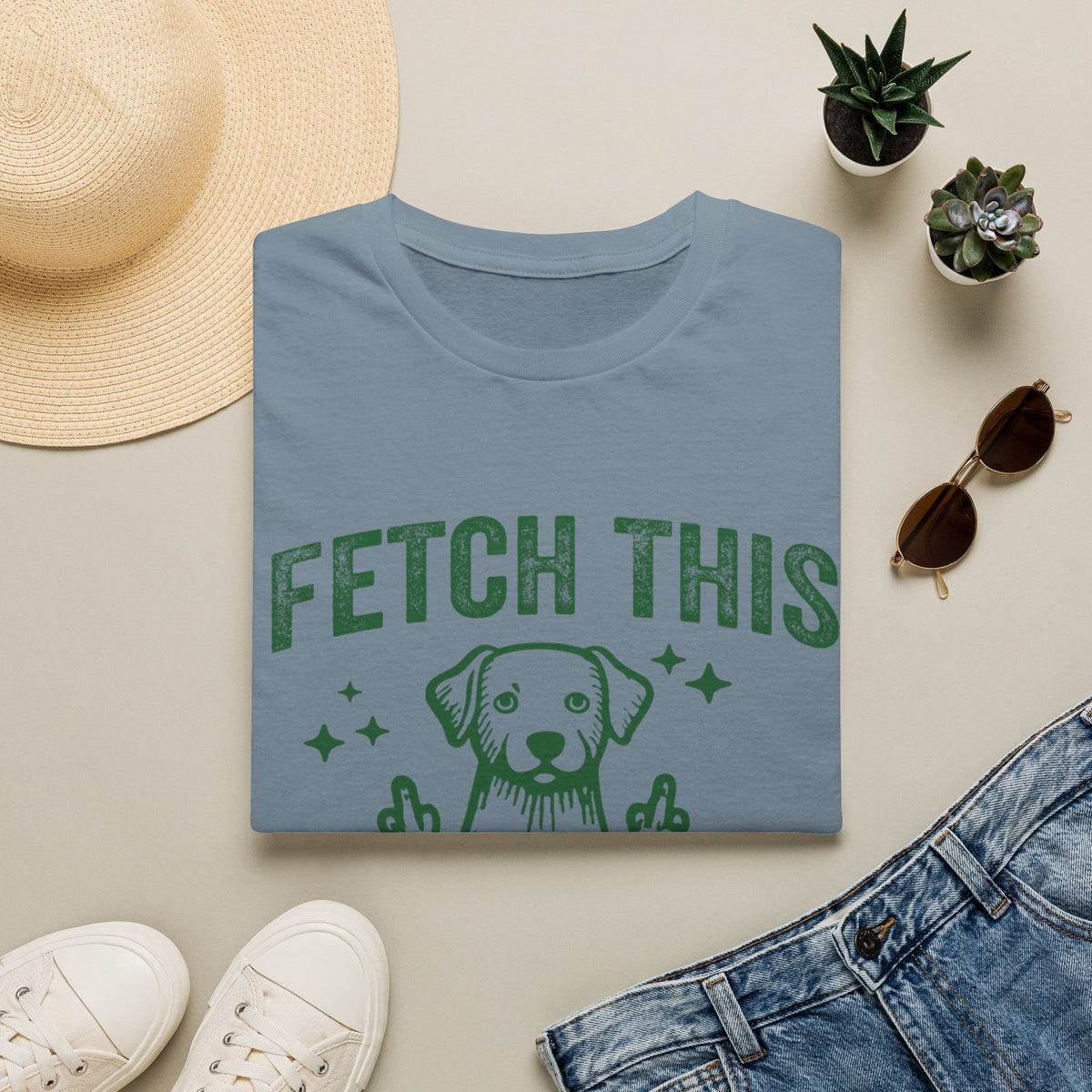 Fetch This grn t-shirt