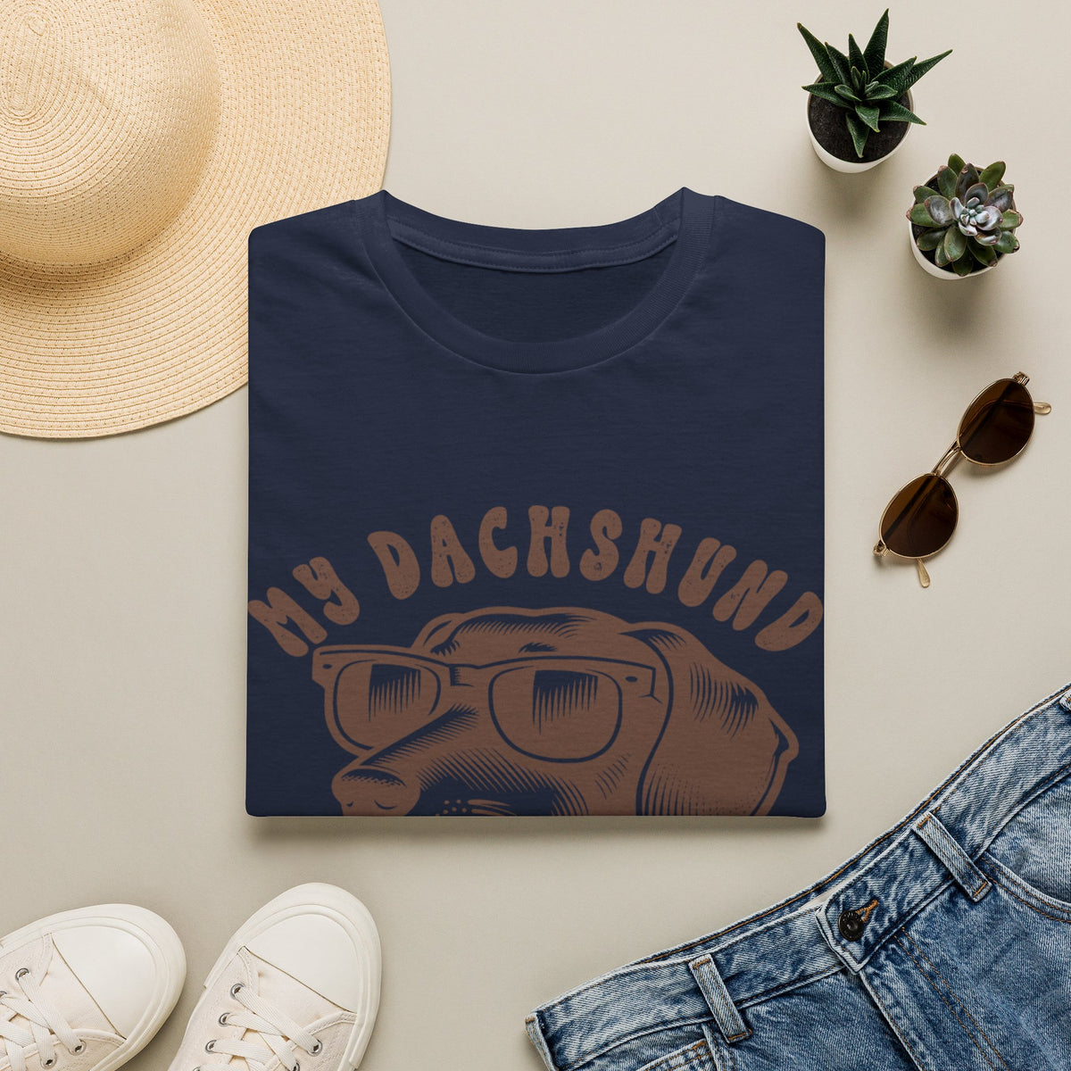 My Dachshund brn t-shirt