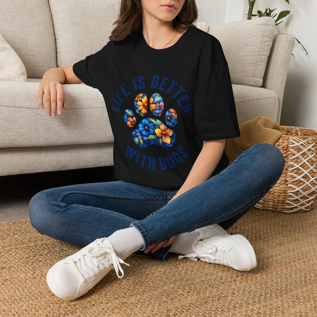 Life Better With Dogs t-shirt