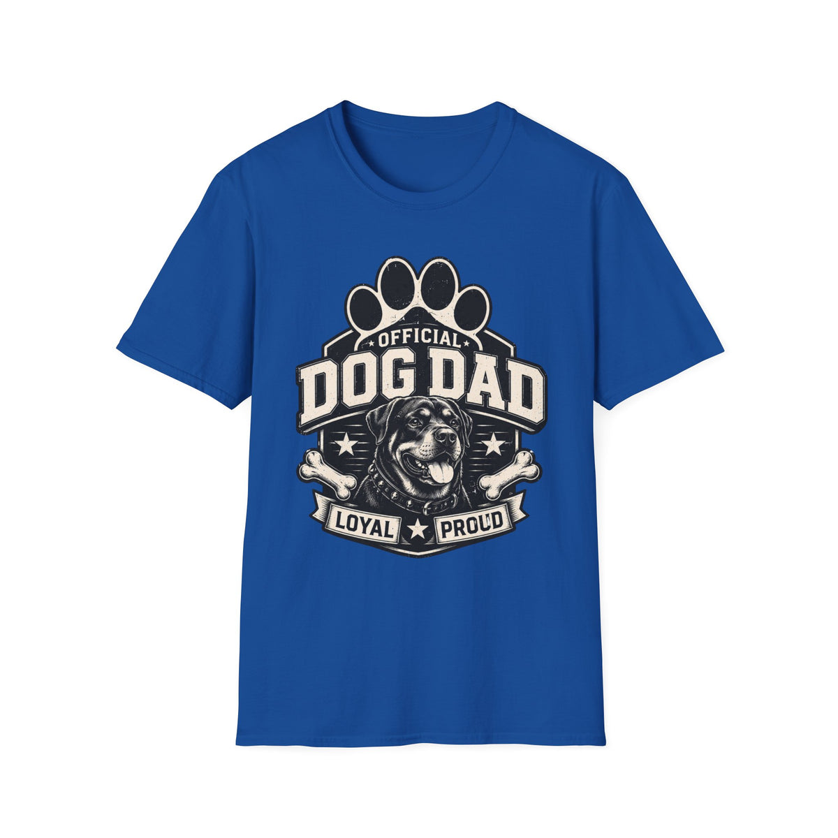 LOYAL & PROUD DOG DAD T SHIRT
