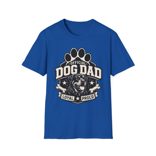 LOYAL & PROUD DOG DAD T SHIRT