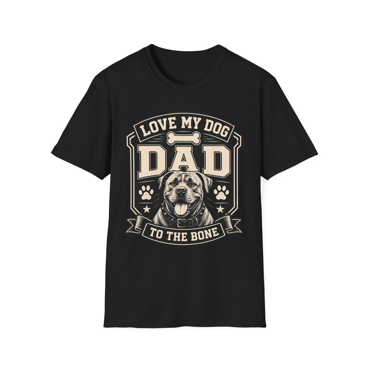 LMD TTB DOG DAD T SHIRT