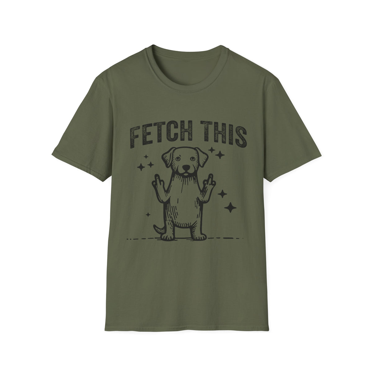 Fetch This blk t-shirt