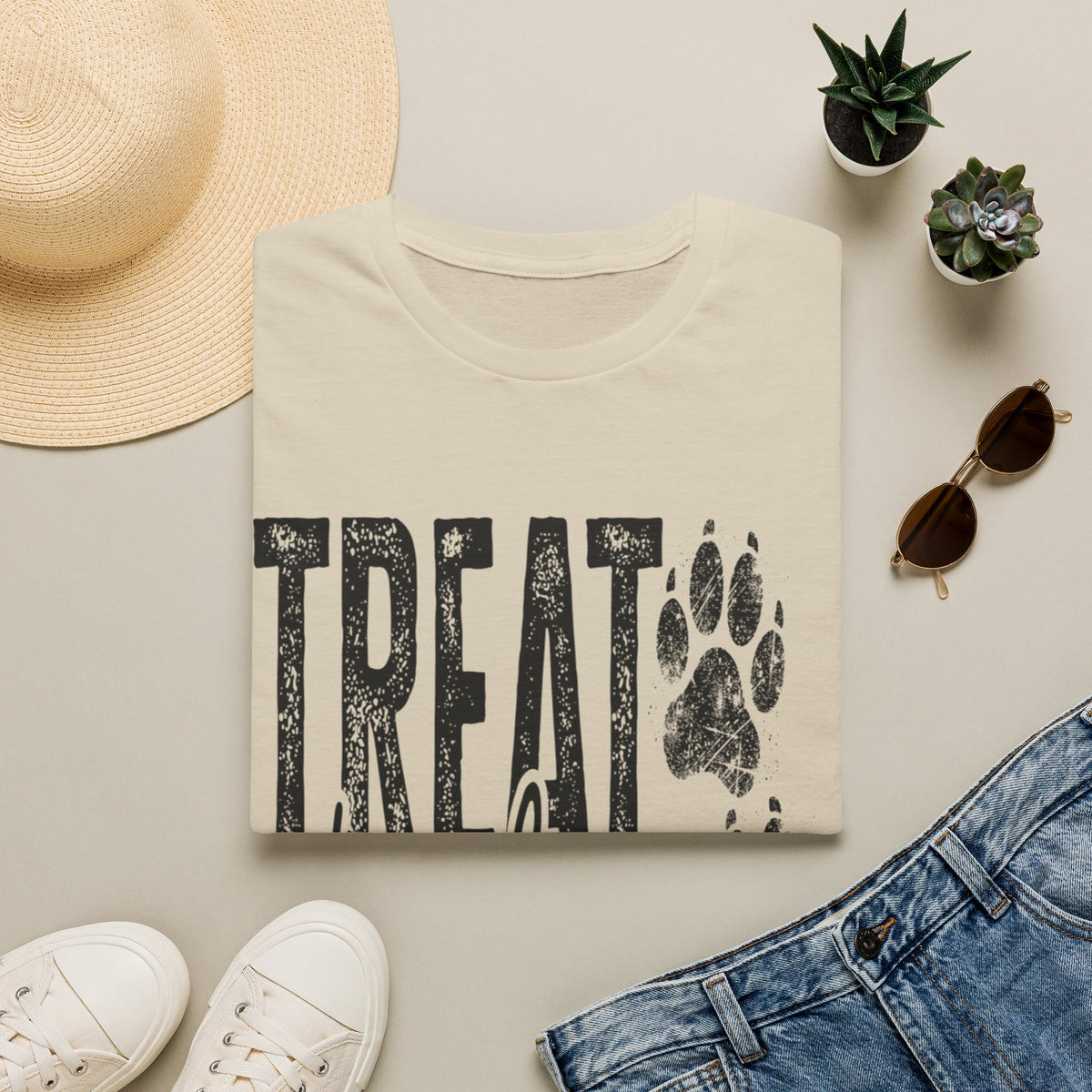 Treat Dealer blk t-shirt