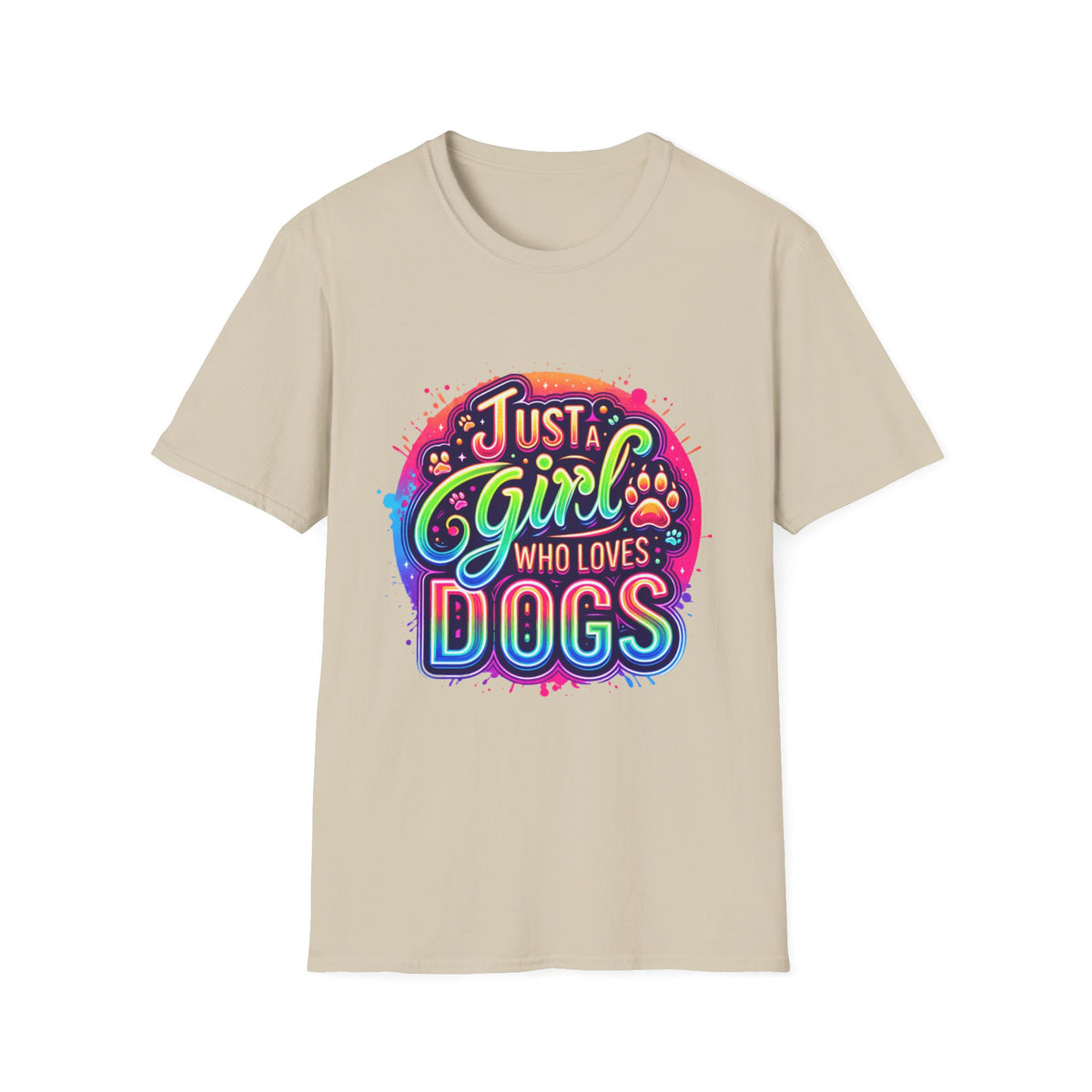Just a Girl Who Loves Dogs t-shirt