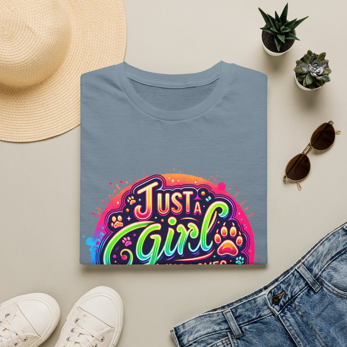 Just a Girl Who Loves Dogs t-shirt