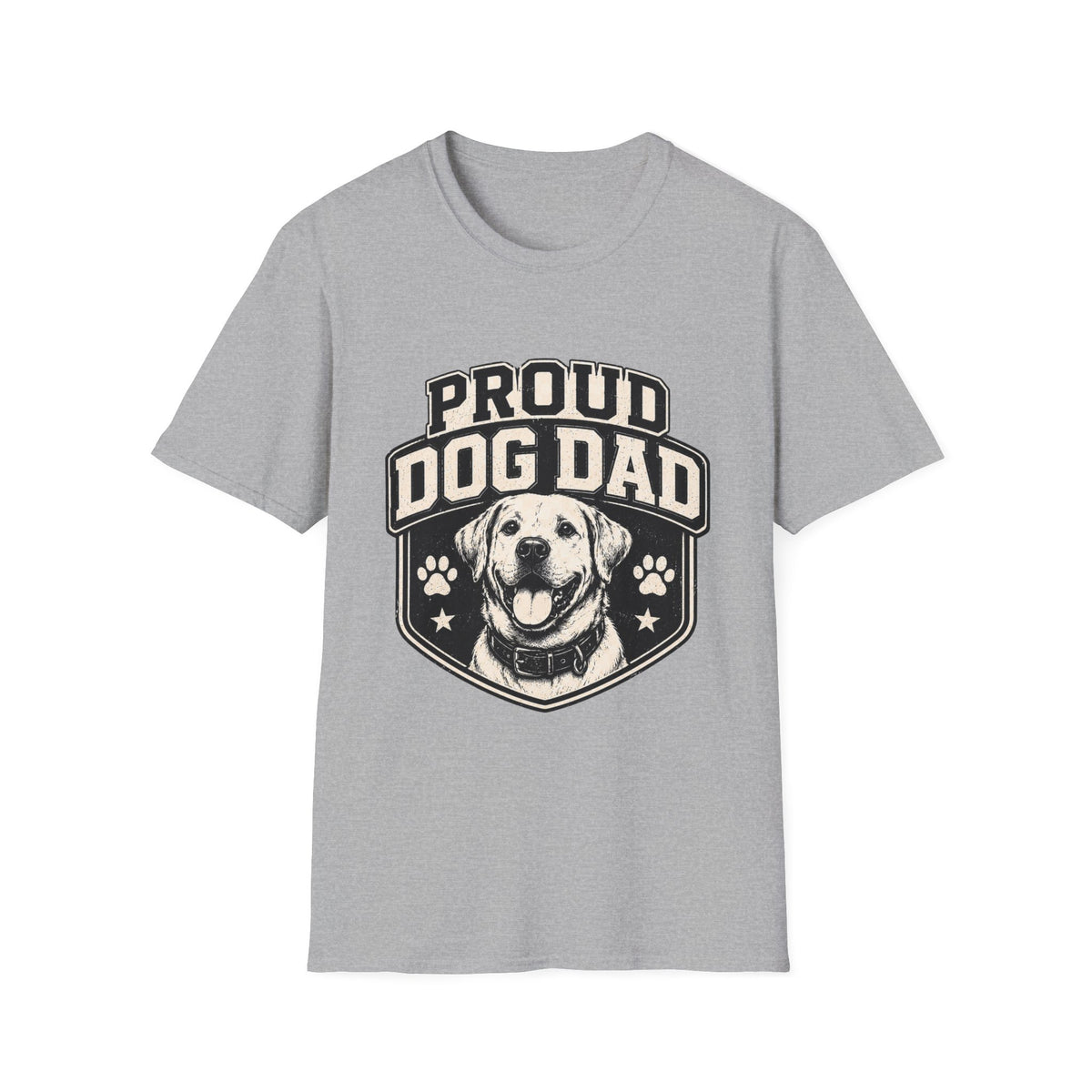 PROUD DOG DAD T SHIRT