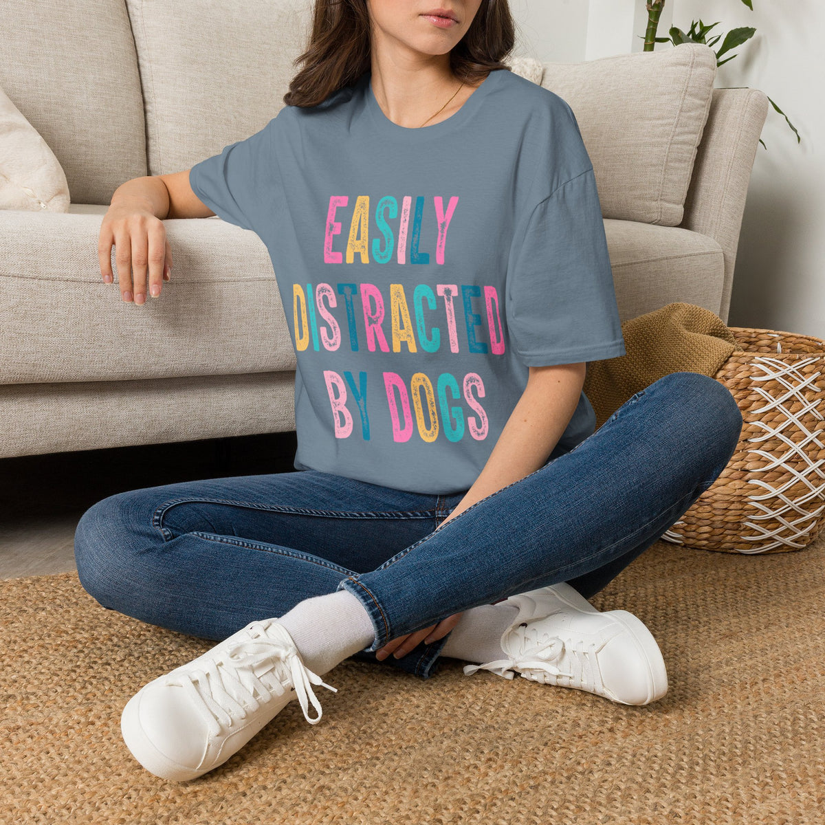 Easily Distracted By Dogs t-shirt