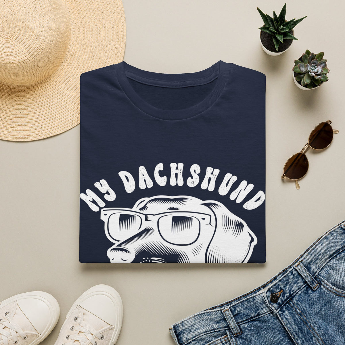 My Dachshund wht t-shirt
