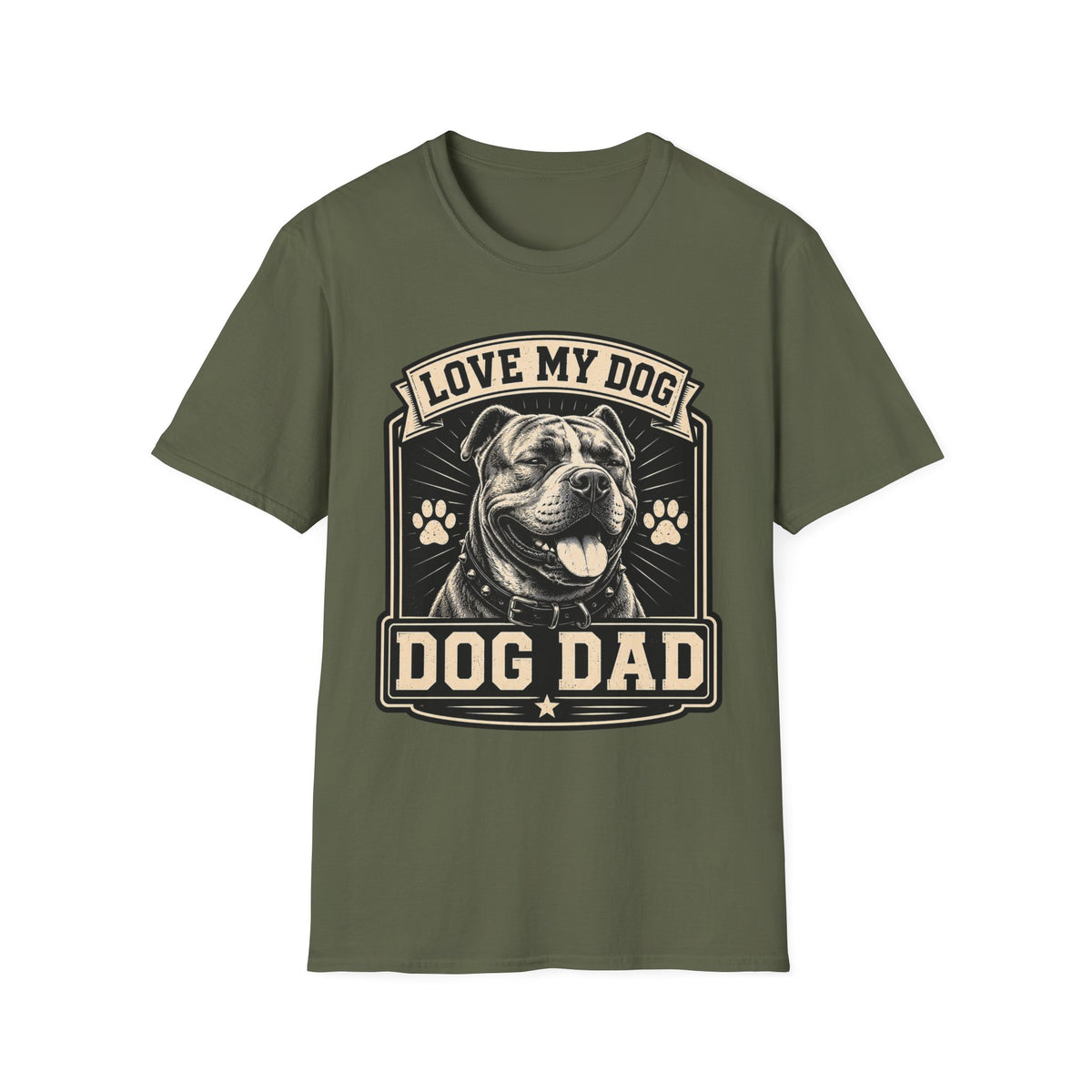 LMD DOG DAD T SHIRT