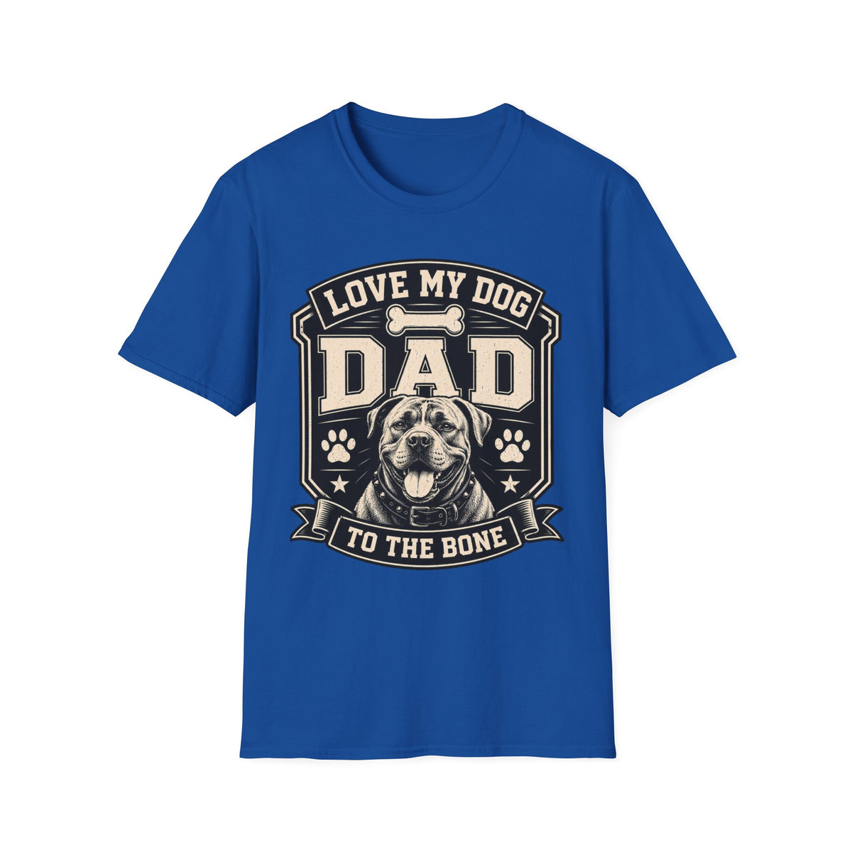 LMD TTB DOG DAD T SHIRT