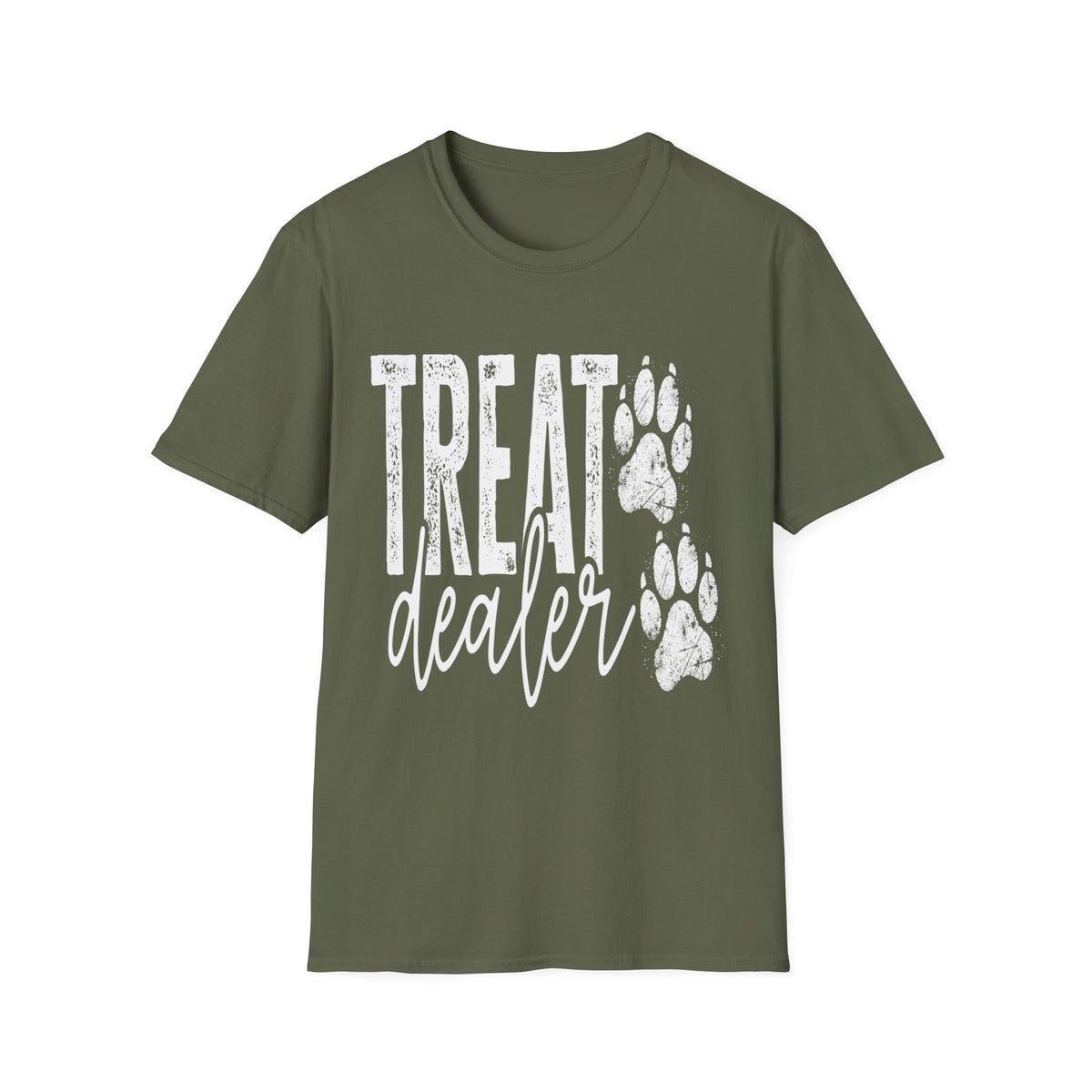 Treat Dealer wht t-shirt