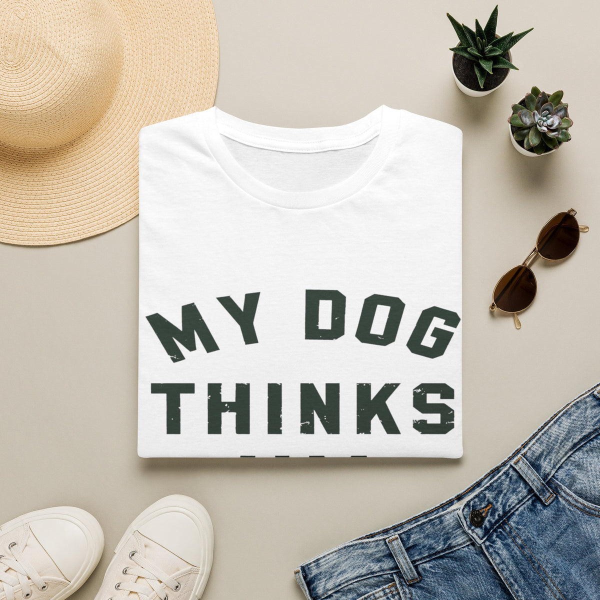 My Dog Thinks Im Cool t-shirt