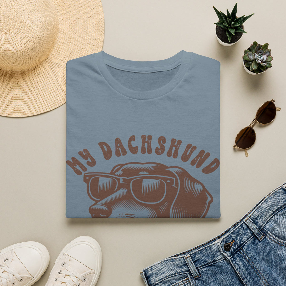 My Dachshund brn t-shirt