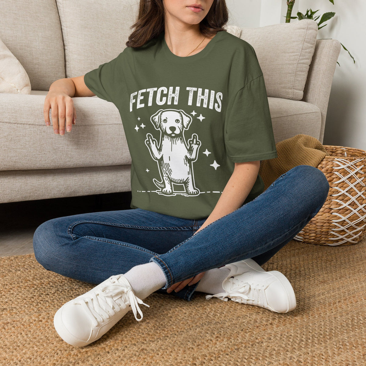 Fetch This wht t-shirt