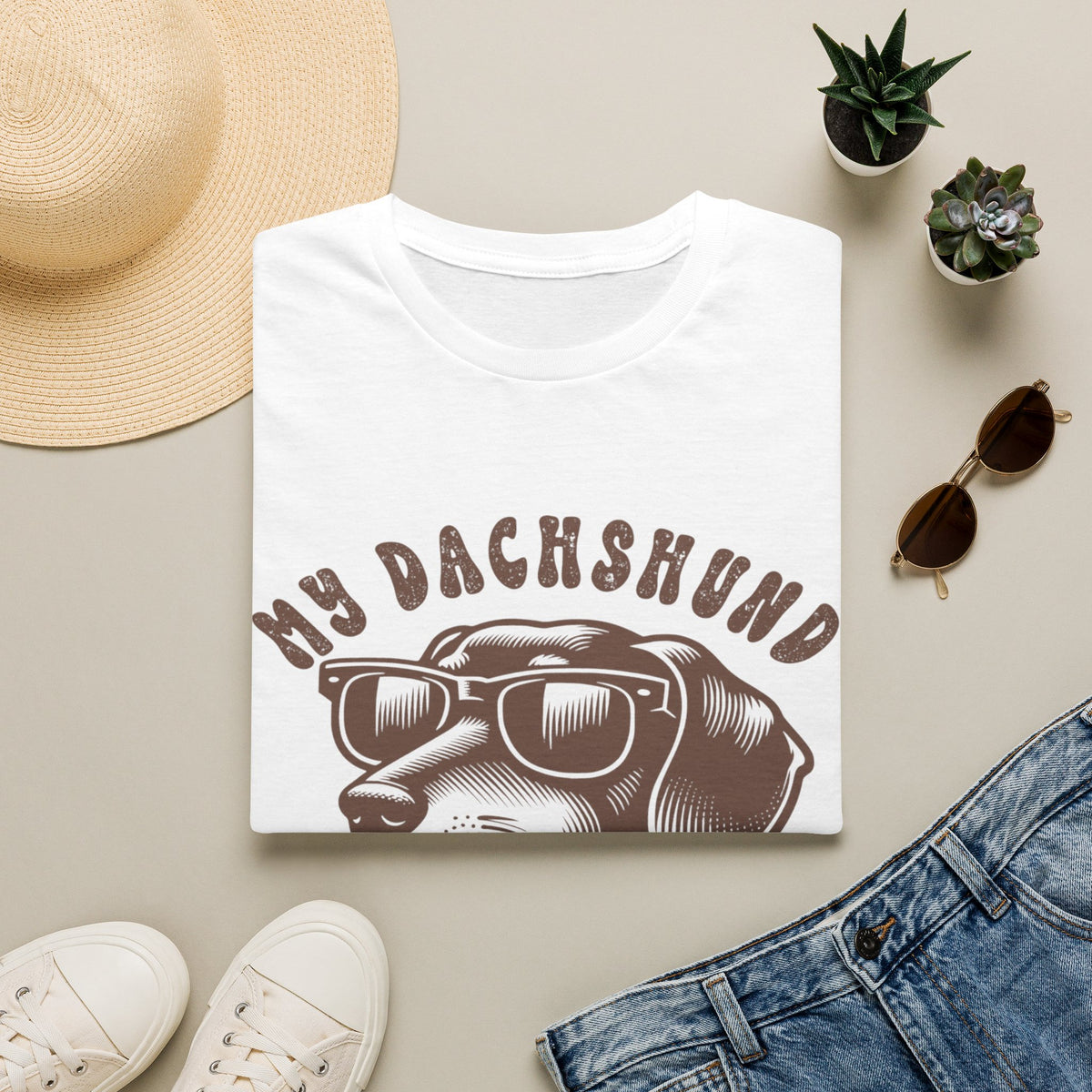 My Dachshund brn t-shirt