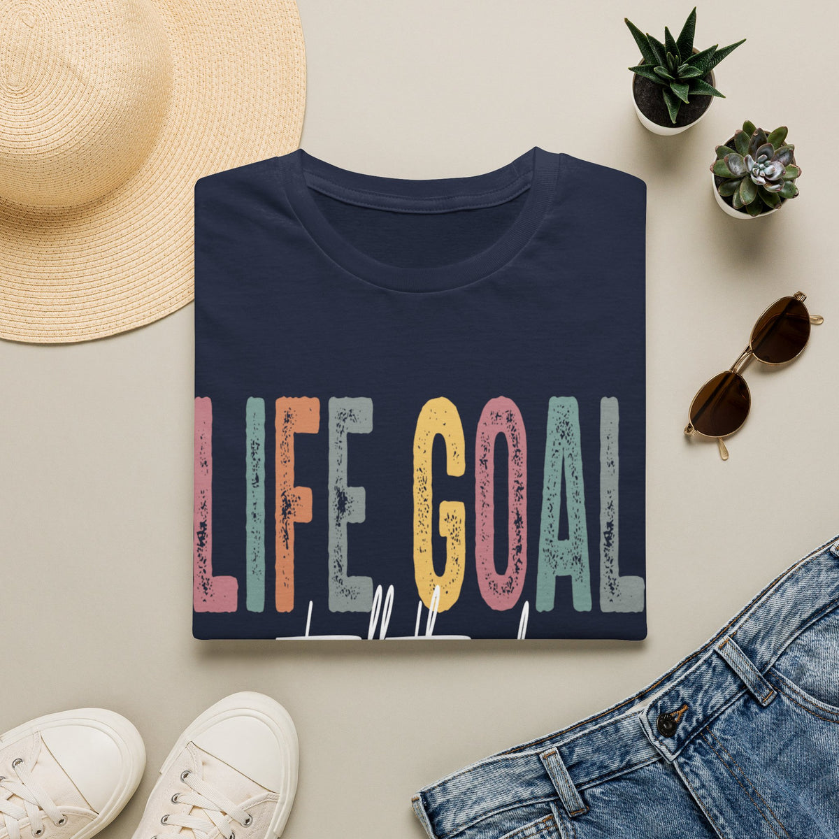 Life Goal Pet All Dogs wht t-shirt