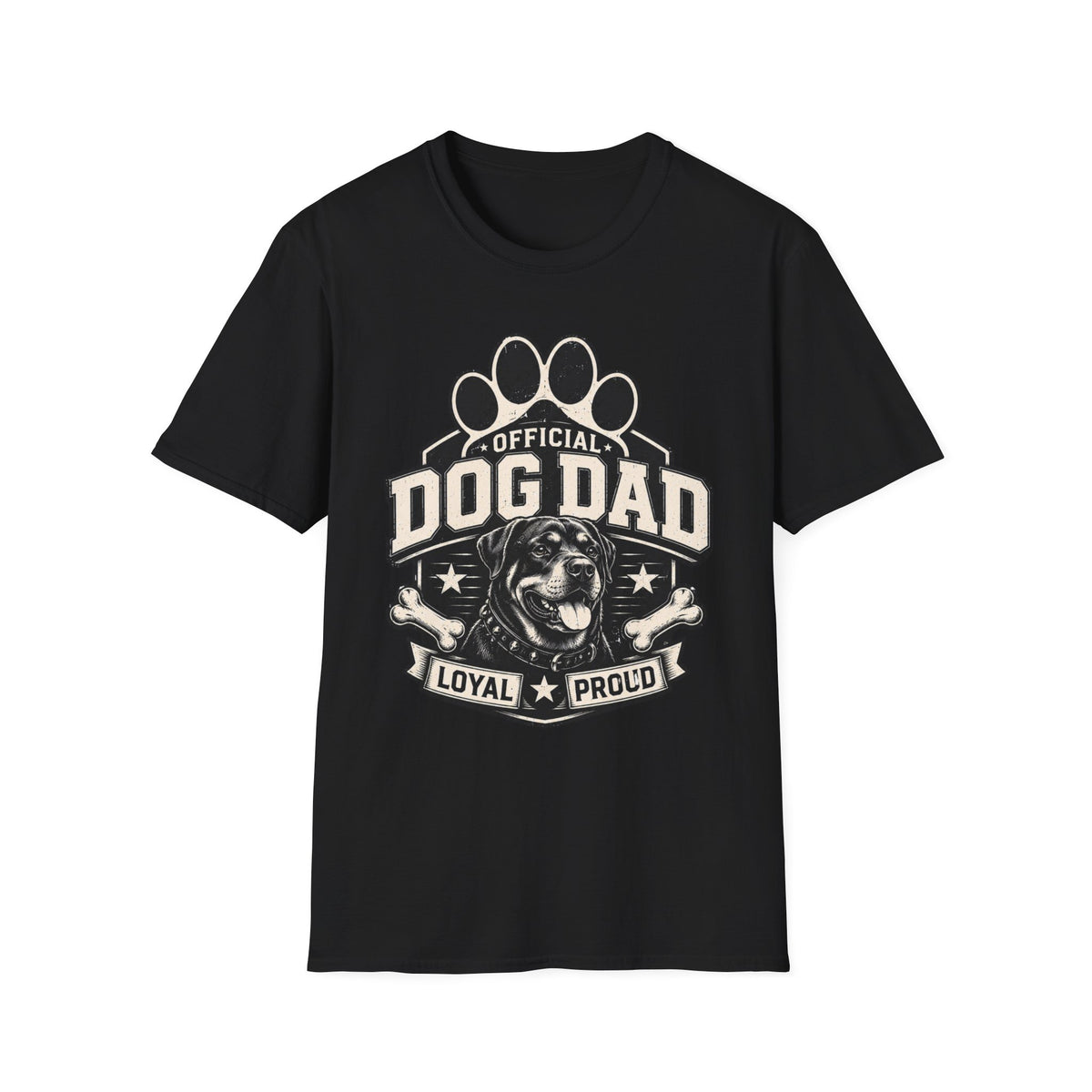 LOYAL & PROUD DOG DAD T SHIRT