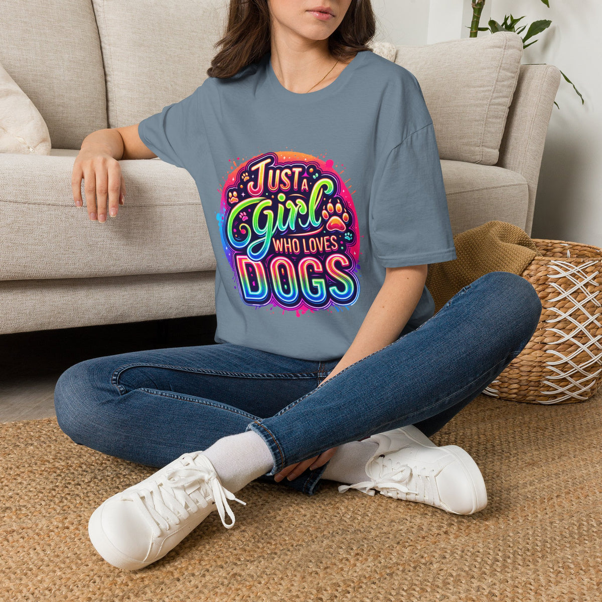 Just a Girl Who Loves Dogs t-shirt