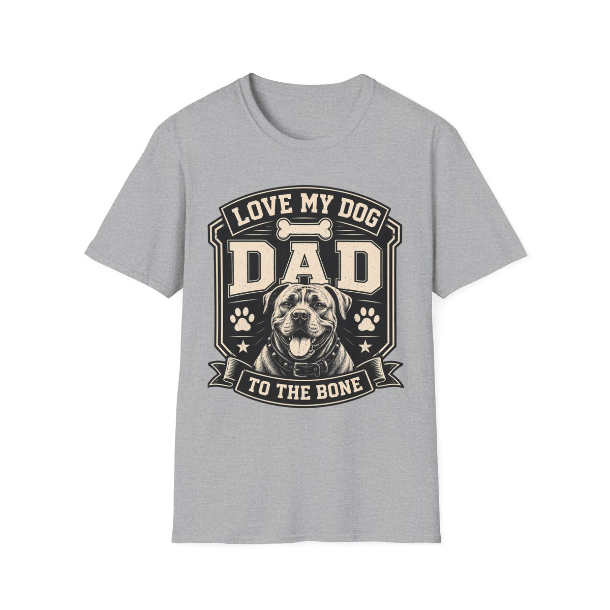 LMD TTB DOG DAD T SHIRT