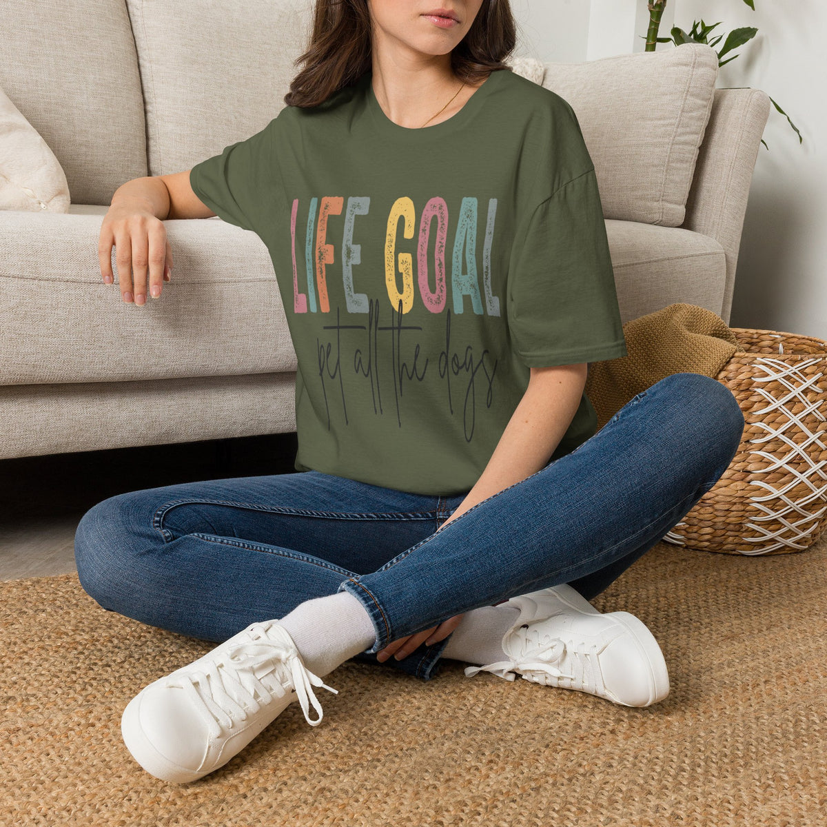 Life Goal Pet All Dogs t-shirt