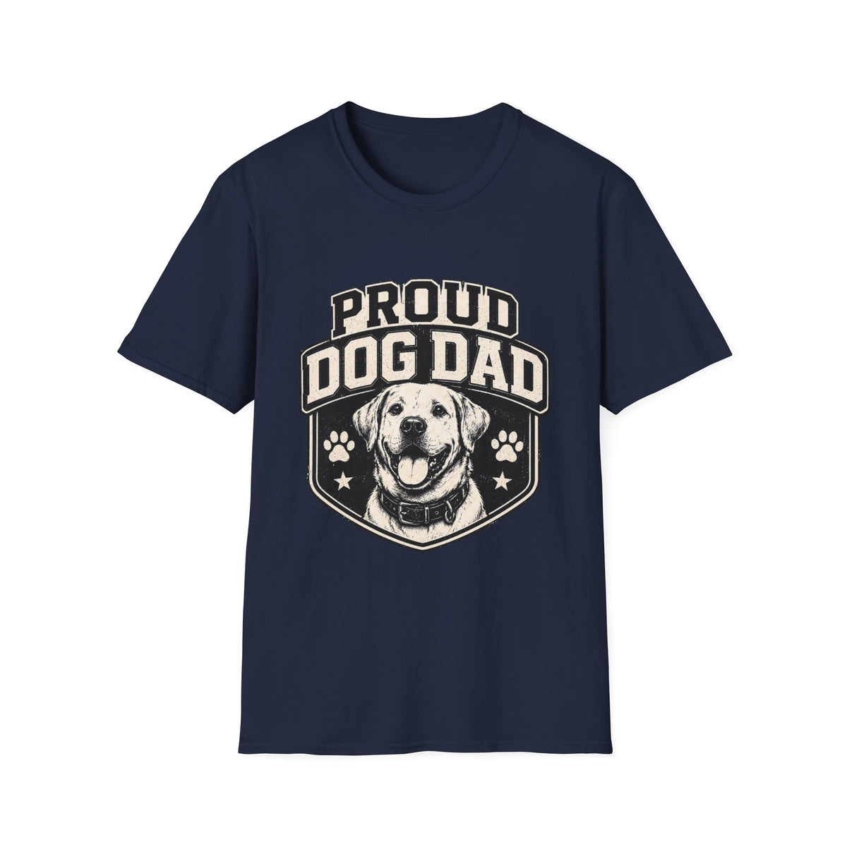 PROUD DOG DAD T SHIRT