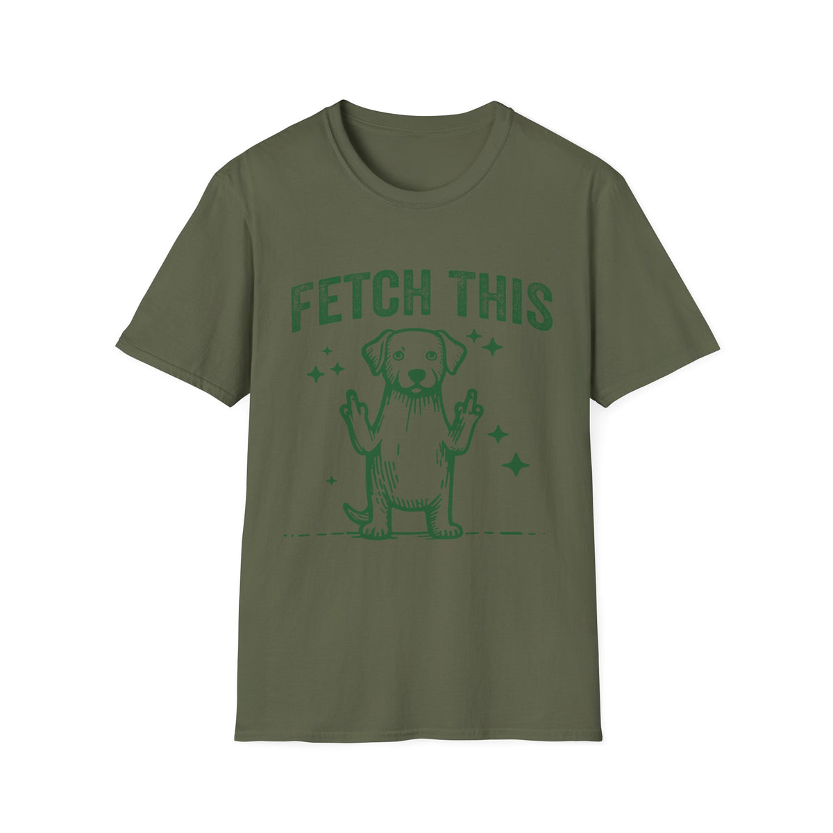 Fetch This grn t-shirt