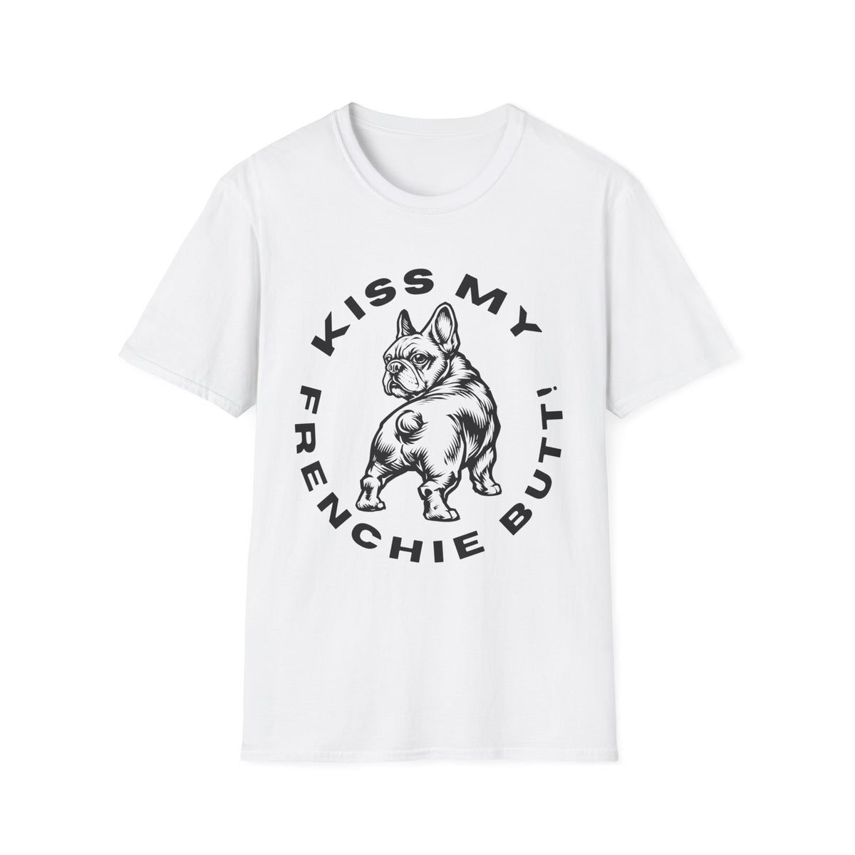 KMFB CRIRCLE FILLED BLK T SHIRT
