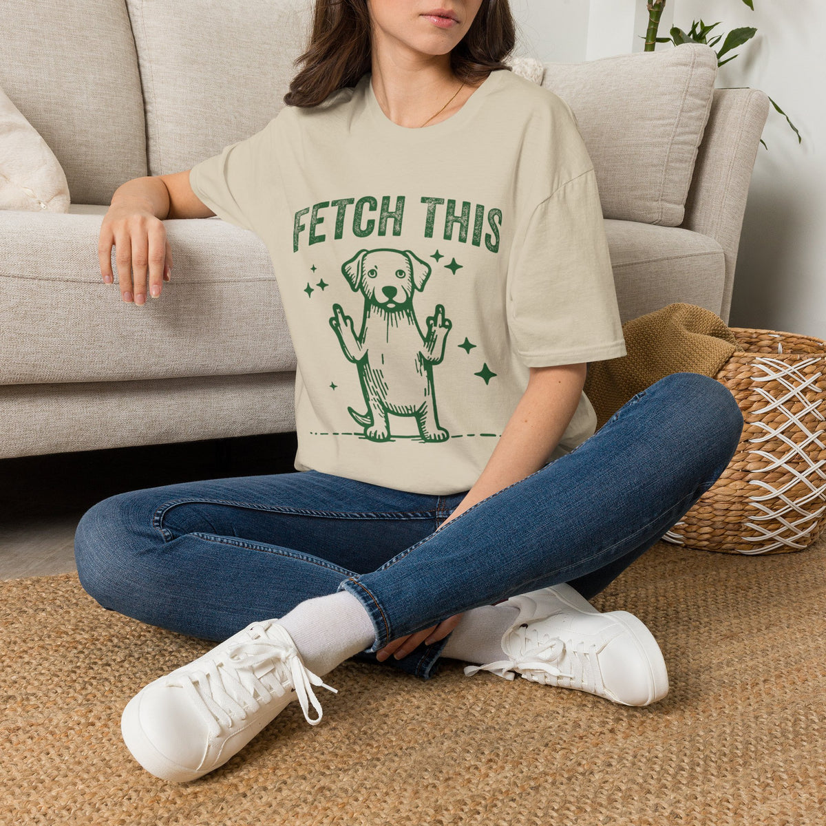 Fetch This grn t-shirt