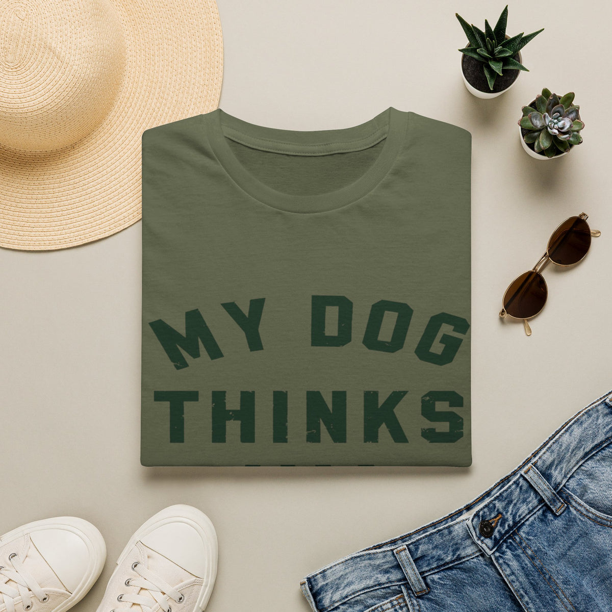 My Dog Thinks Im Cool t-shirt
