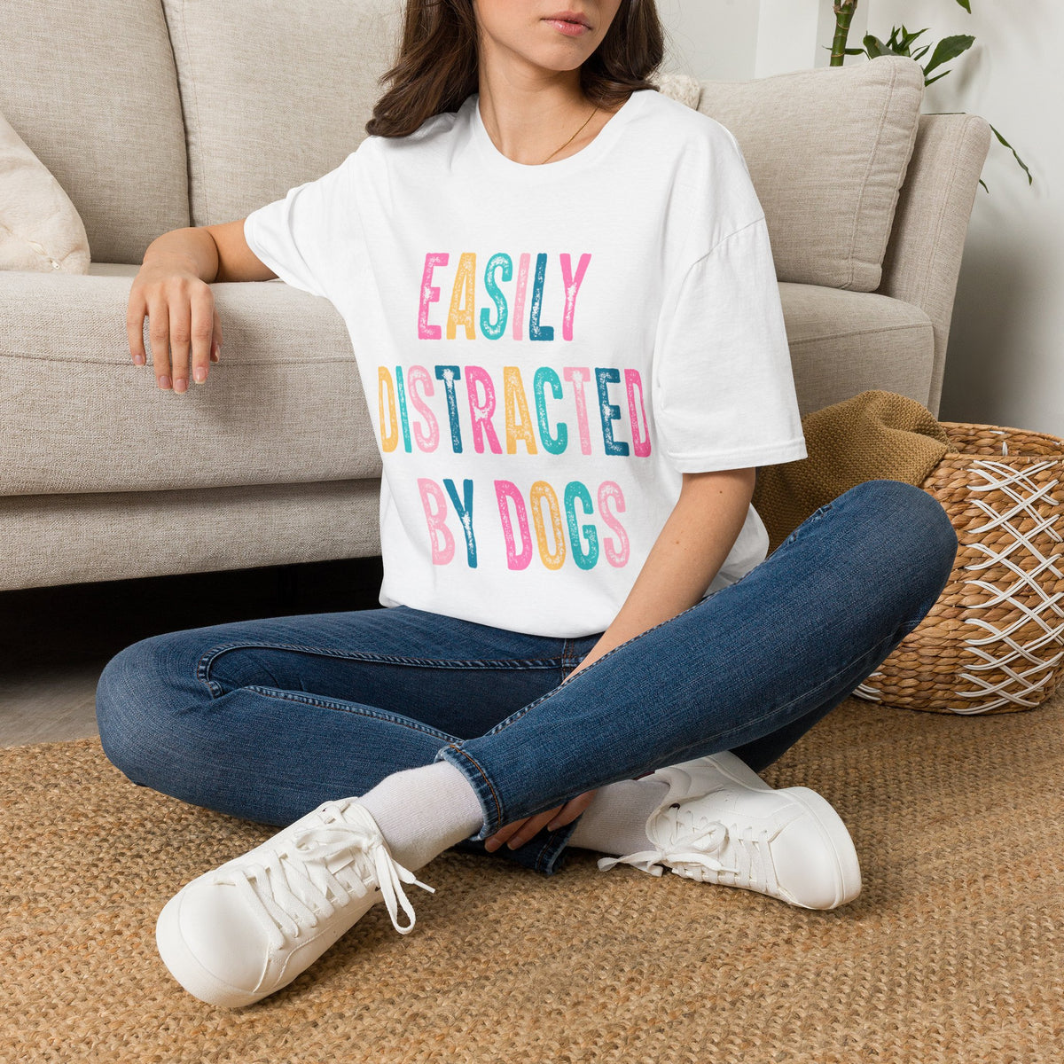 Easily Distracted By Dogs t-shirt